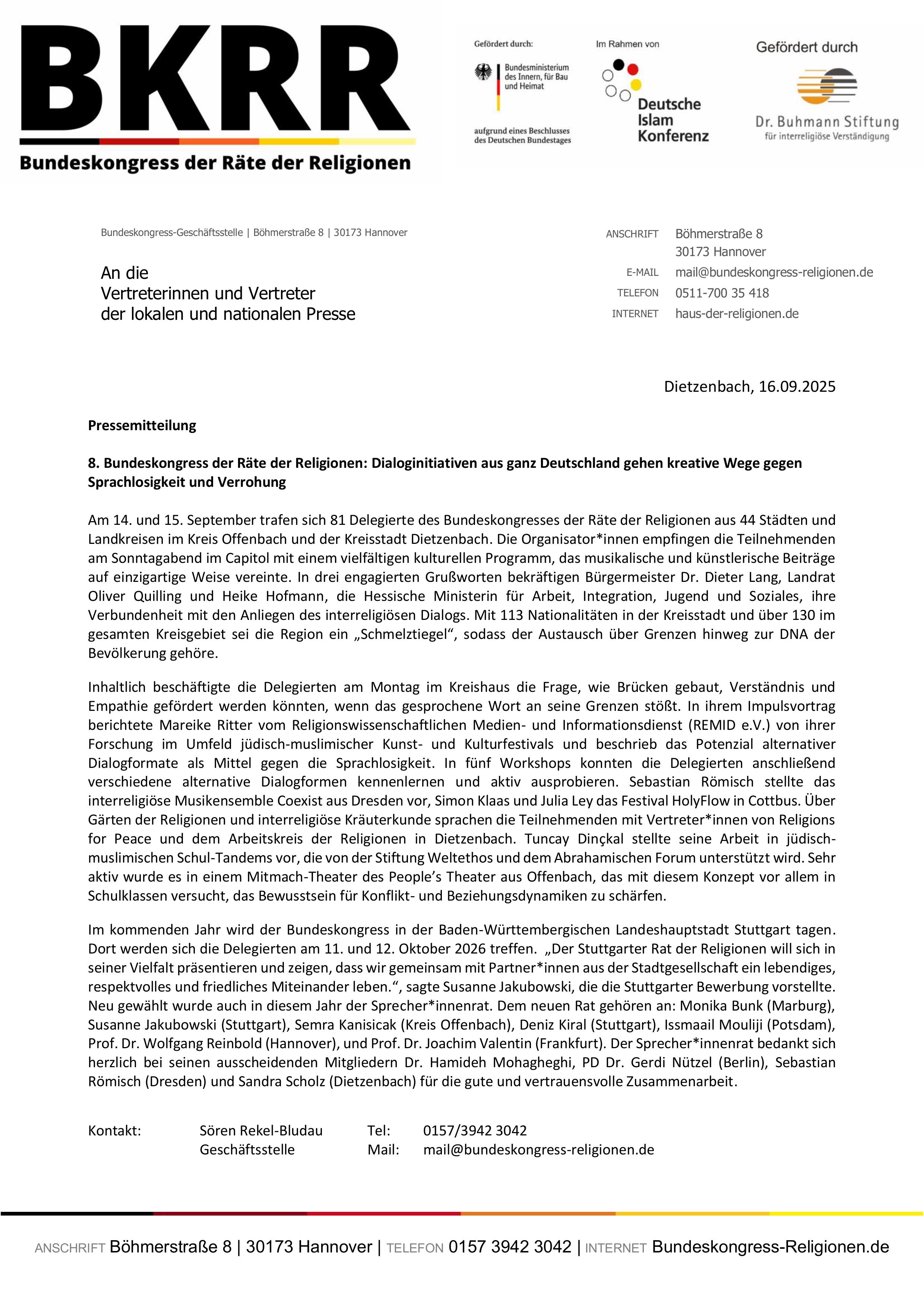 Pressemitteilung