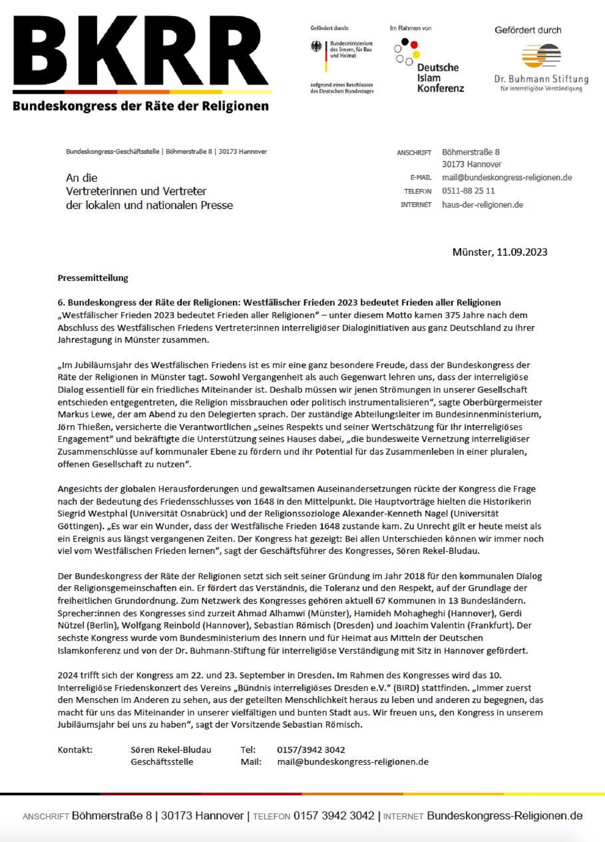 Pressemitteilung
